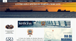 Desktop Screenshot of centrodoscapitaes.org.br